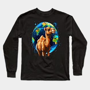 Camel Earth Day Long Sleeve T-Shirt